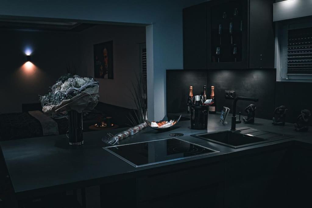 헤어데케 Luxus Loft Whirlpool Designer Kueche Bad 아파트 외부 사진