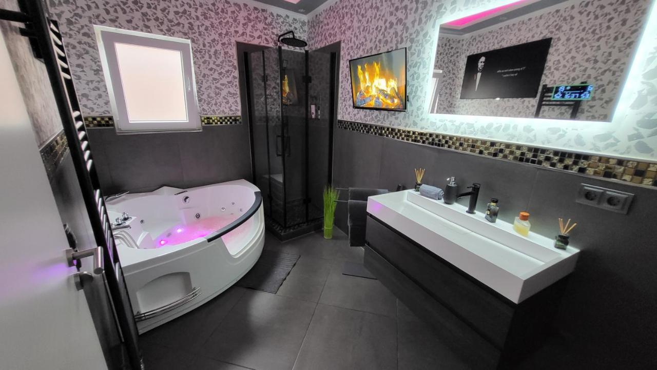 헤어데케 Luxus Loft Whirlpool Designer Kueche Bad 아파트 외부 사진