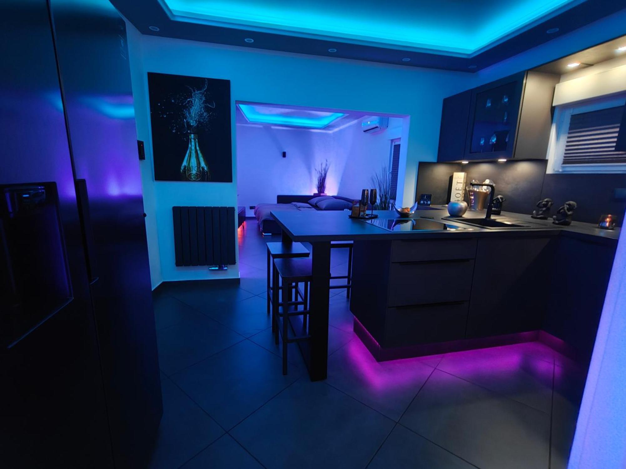 헤어데케 Luxus Loft Whirlpool Designer Kueche Bad 아파트 외부 사진