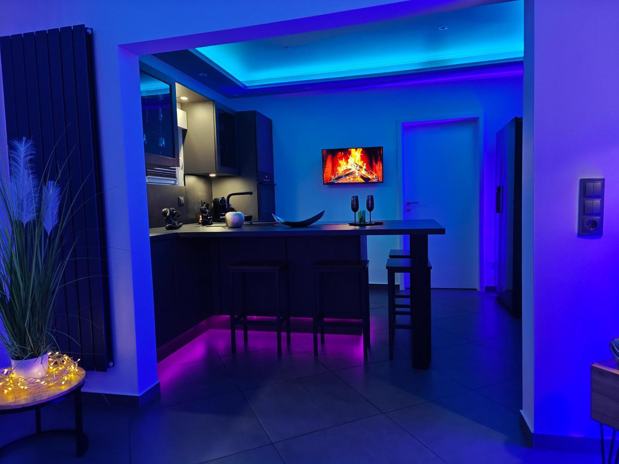 헤어데케 Luxus Loft Whirlpool Designer Kueche Bad 아파트 외부 사진
